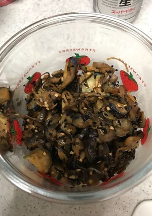 ご飯に合う茄子の佃煮風-レシピのメイン写真