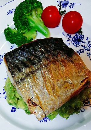 鯖のアボカド添え-レシピのメイン写真