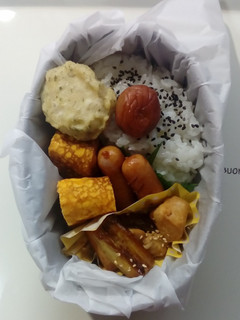 旦那ちゃんお弁当9月9日。-レシピのメイン写真