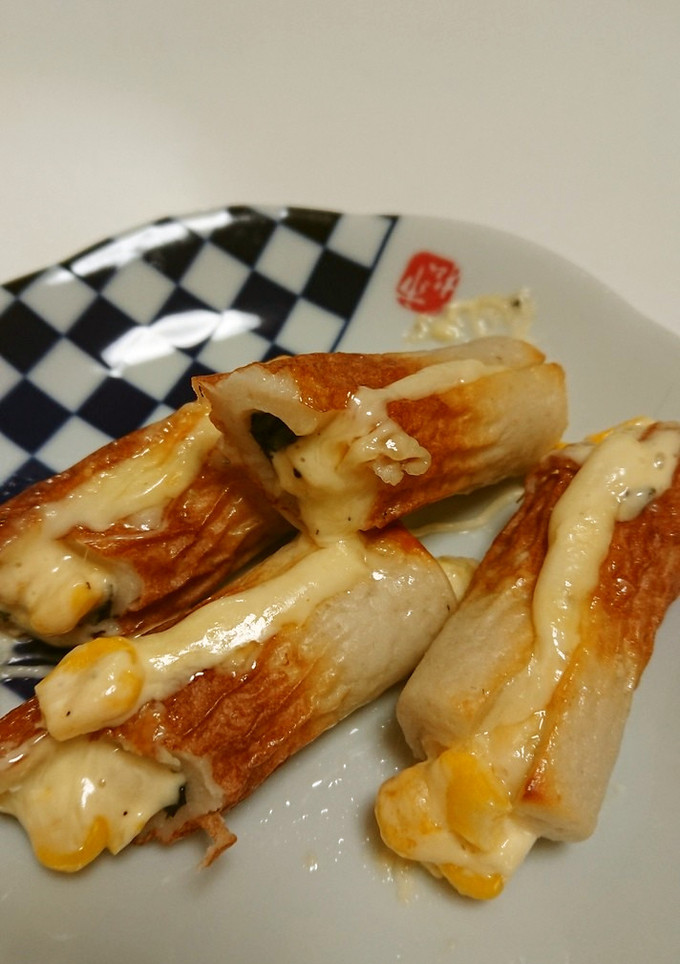 ★ちくわのコーンマヨチーズ焼き-レシピのメイン写真
