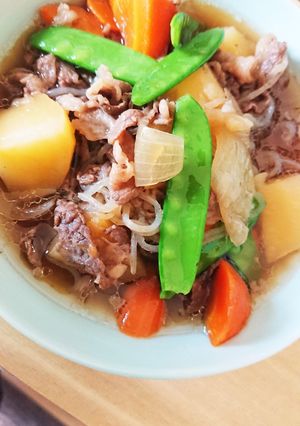 圧力鍋で時短！肉じゃが-レシピのメイン写真