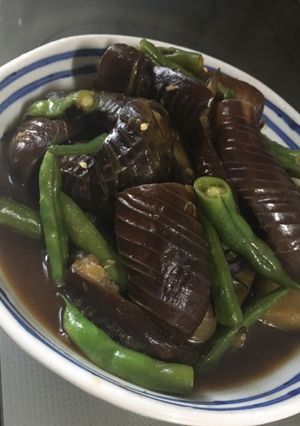 ナスとインゲンの焼きびたし-レシピのメイン写真