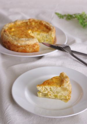 さつまいもとクリームチーズのキッシュ-レシピのメイン写真