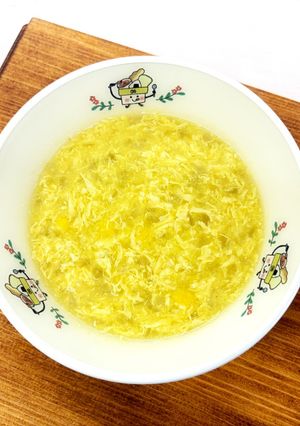 【学校給食】コーンと卵のスープ-レシピのメイン写真