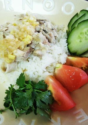 炊飯器でタイ料理!カオマンガイ♪-レシピのメイン写真