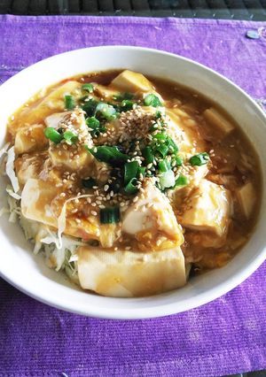 簡単!たまご豆腐丼-レシピのメイン写真