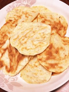 離乳食・幼児食 バナナりんごパンケーキ-レシピのメイン写真