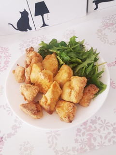 高野豆腐とオーブンで作るヘルシー唐揚げ-レシピのメイン写真