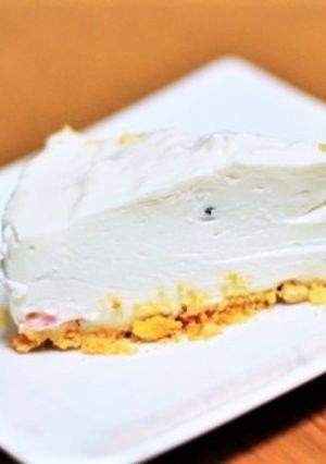 簡単！ヨーグルトでレアヨーグルトケーキ-レシピのメイン写真