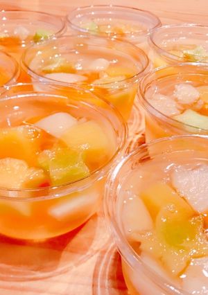 ぷるぷるゼリー-レシピのメイン写真