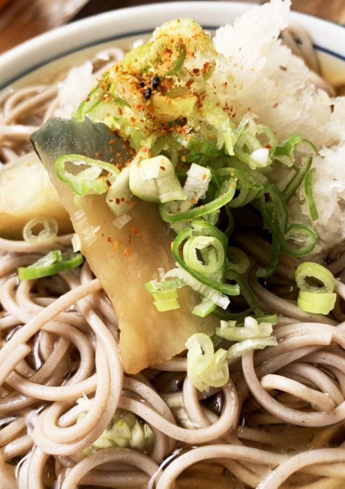 茄子と大根おろしの冷やし蕎麦-レシピのメイン写真