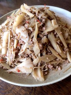 ごぼうとれんこんと豚ひき肉のつくだ煮♪-レシピのメイン写真