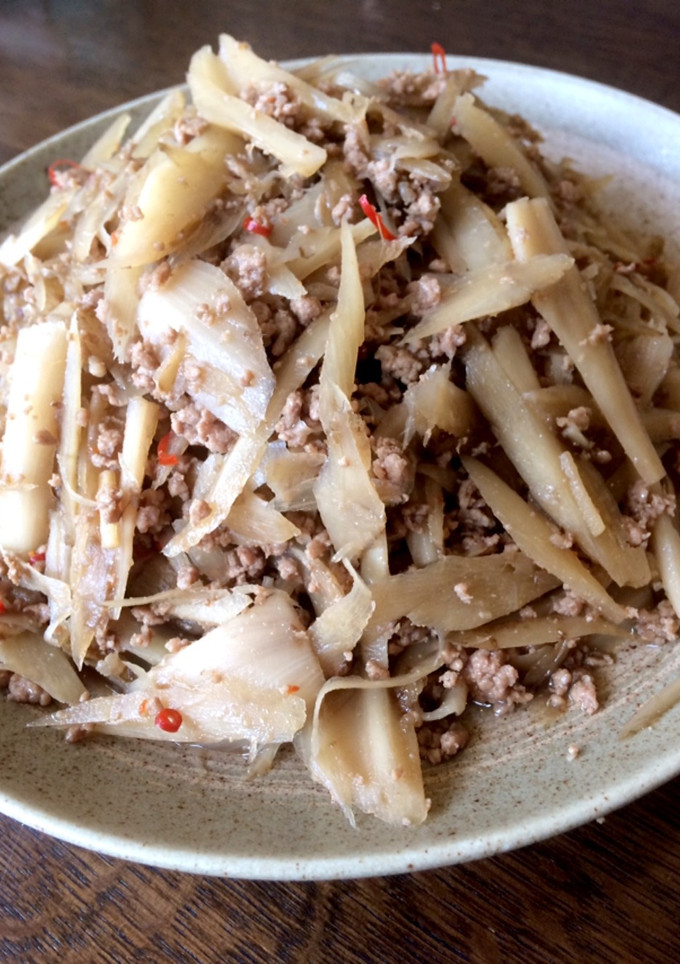 ごぼうとれんこんと豚ひき肉のつくだ煮♪-レシピのメイン写真