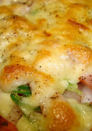食パンで簡単絶品ピザ-レシピのメイン写真