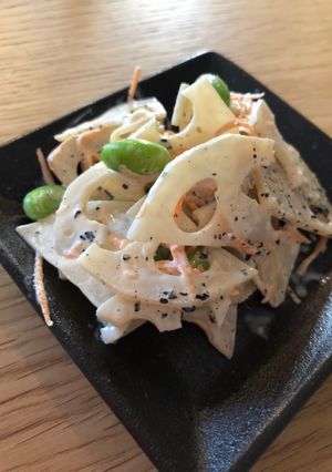 れんこんと枝豆のサラダ-レシピのメイン写真
