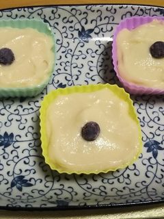 自分めも★おから蒸しパン★カップケーキ風-レシピのメイン写真