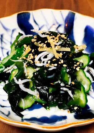 ミツカン　きゅうりとわかめの酢の物-レシピのメイン写真