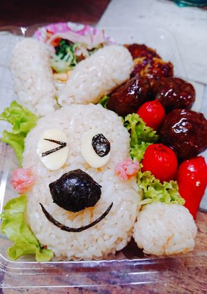 アンパンマン チーズ キャラ弁♪♪-レシピのメイン写真