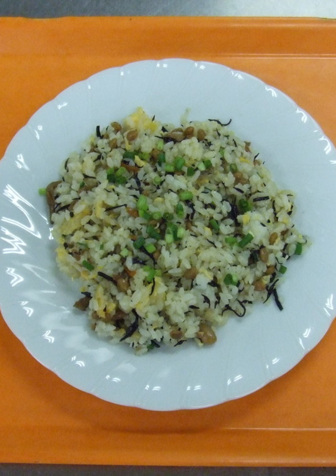 納豆とひじきのエコ炒飯-レシピのメイン写真