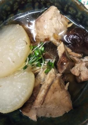 あっさり塩味のブリあら大根-レシピのメイン写真