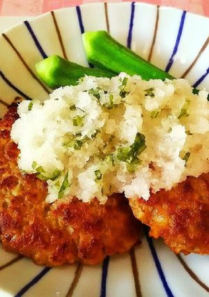 大根おろし乗っけハンバーグ-レシピのメイン写真