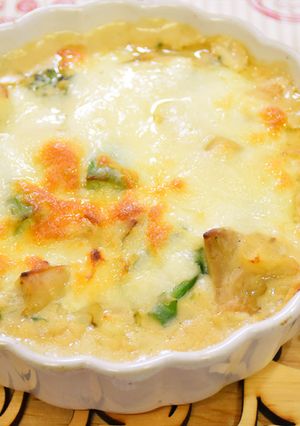 大豆ペーストで牡蠣グラタン-レシピのメイン写真