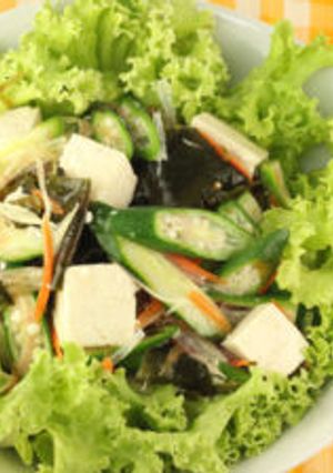 島豆腐サラダ-レシピのメイン写真