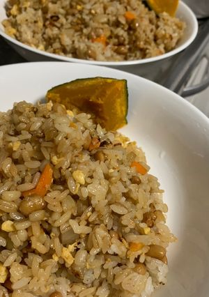 納豆チャーハン♡-レシピのメイン写真