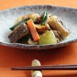 減塩!揚げ鰆とれんこんのバター醤油炒め
