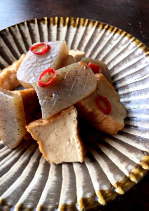 厚揚げとこんにゃくのピリ辛煮-レシピのメイン写真