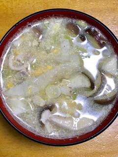 冷しゃぶの茹で汁のスープ-レシピのメイン写真