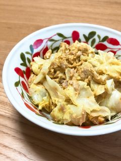 簡単すぎ☆カレーキャベツナサラダ-レシピのメイン写真