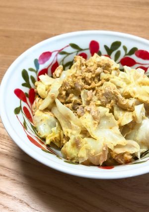 簡単すぎ☆カレーキャベツナサラダ-レシピのメイン写真