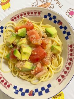 簡単!和えるだけの冷製パスタ-レシピのメイン写真