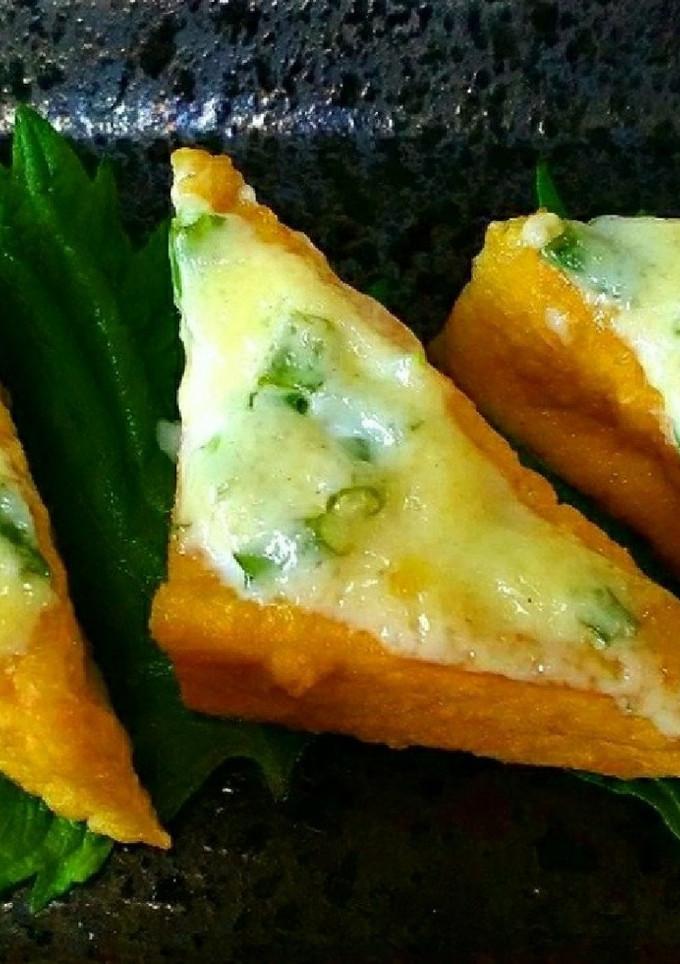 厚揚げのネギマヨ焼き-レシピのメイン写真