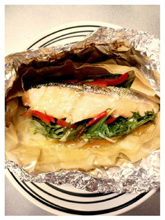 ほっとくだけ秋鮭の塩麹ホイル焼き-レシピのメイン写真