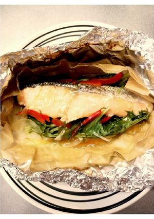 ほっとくだけ秋鮭の塩麹ホイル焼き-レシピのメイン写真