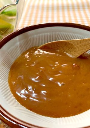 ピーナッツクリームでドレッシング-レシピのメイン写真