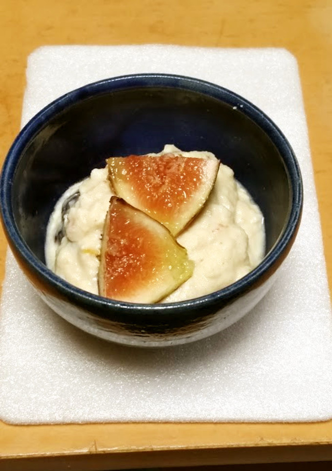 いちじくのクリームチーズ白和え(おから)-レシピのメイン写真
