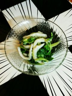 セロリの葉のわさび漬け-レシピのメイン写真