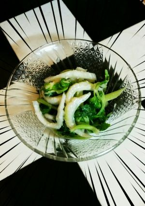 セロリの葉のわさび漬け-レシピのメイン写真