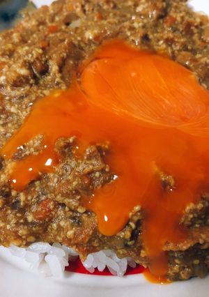 レンジで！？厚揚げで！？キーマカレー！-レシピのメイン写真