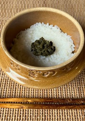 柿の生葉茶の出し殻で作った佃煮-レシピのメイン写真
