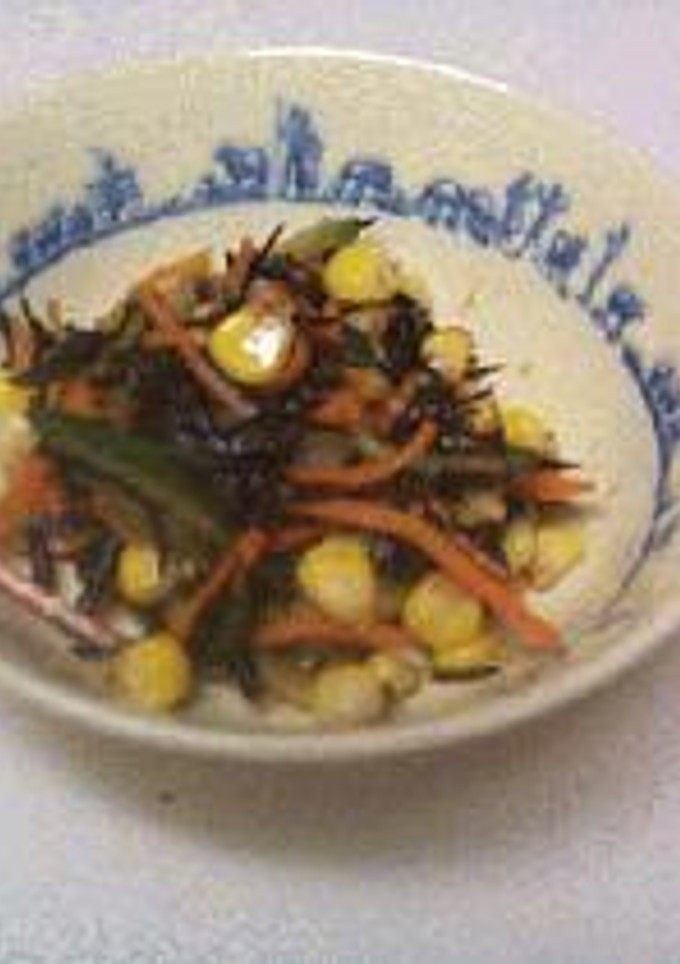 ひじきと野菜の簡単サラダ（？）-レシピのメイン写真