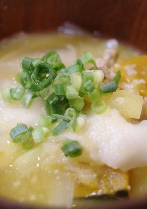 モチモチほっこり✽だご汁-レシピのメイン写真