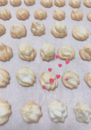 卵白消費☆何よりも早いメレンゲクッキー♥-レシピのメイン写真