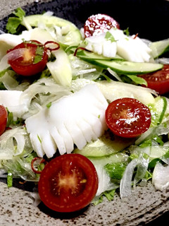 タイ料理イカとセロリのサラダ(ヤムパム)-レシピのメイン写真