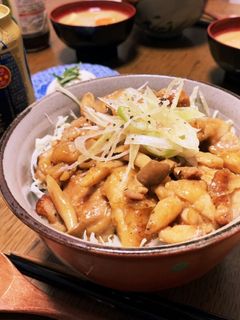 鶏肉の照り焼き丼-レシピのメイン写真