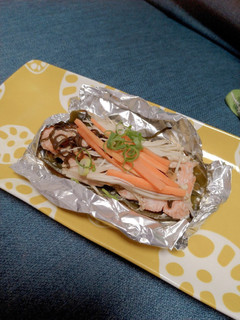 ☆昆布の旨味がぎゅ!鮭のホイル焼き☆-レシピのメイン写真