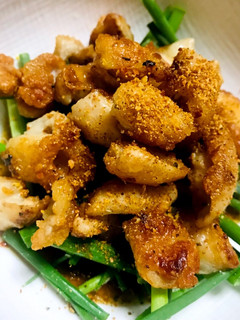 簡単!まな板包丁なしの鶏皮ポン酢-レシピのメイン写真